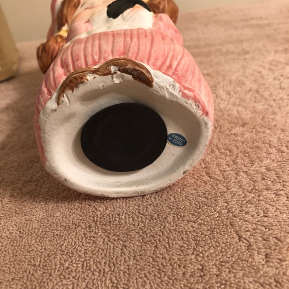 Vintage 1974 Chadwick Miller Adorable Girl Bank Pink 8” Tall NIB Made in Japan - Picture 8 of 8